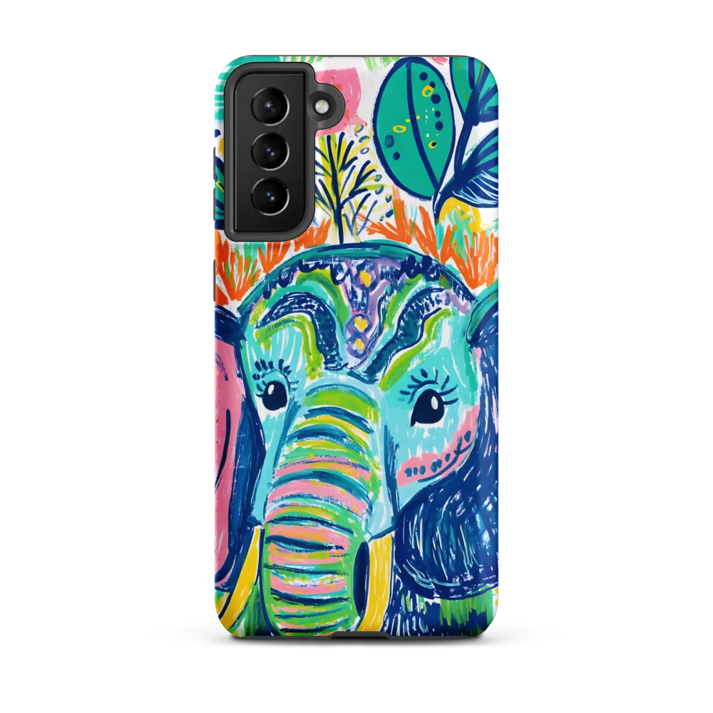 Whimsical Elephant Portrait