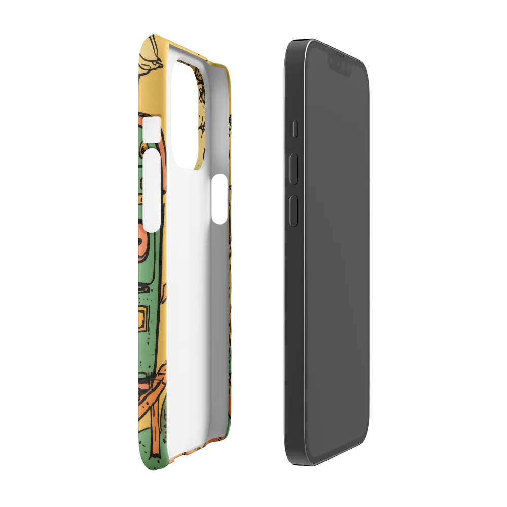 Whimsical Avian Adventure | Phone Case |  13 Pro | Snap Case | Matte