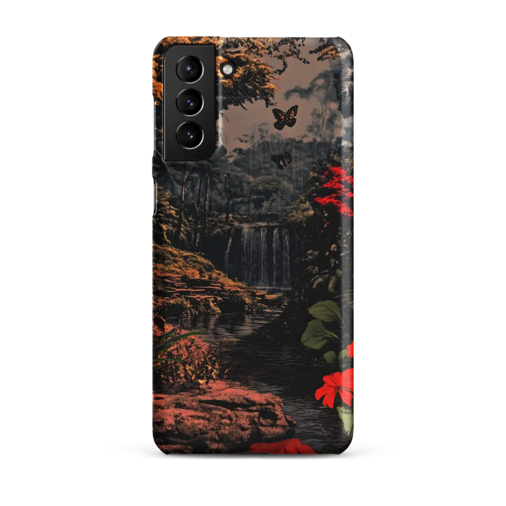 Whispers of the Waterfall | Phone Case |  S21 Plus | Snap Case | Matte