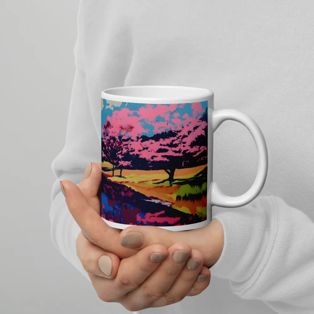 Reflections of a Pink Dreamscape | Mugs | Multiple Sizes & Colors