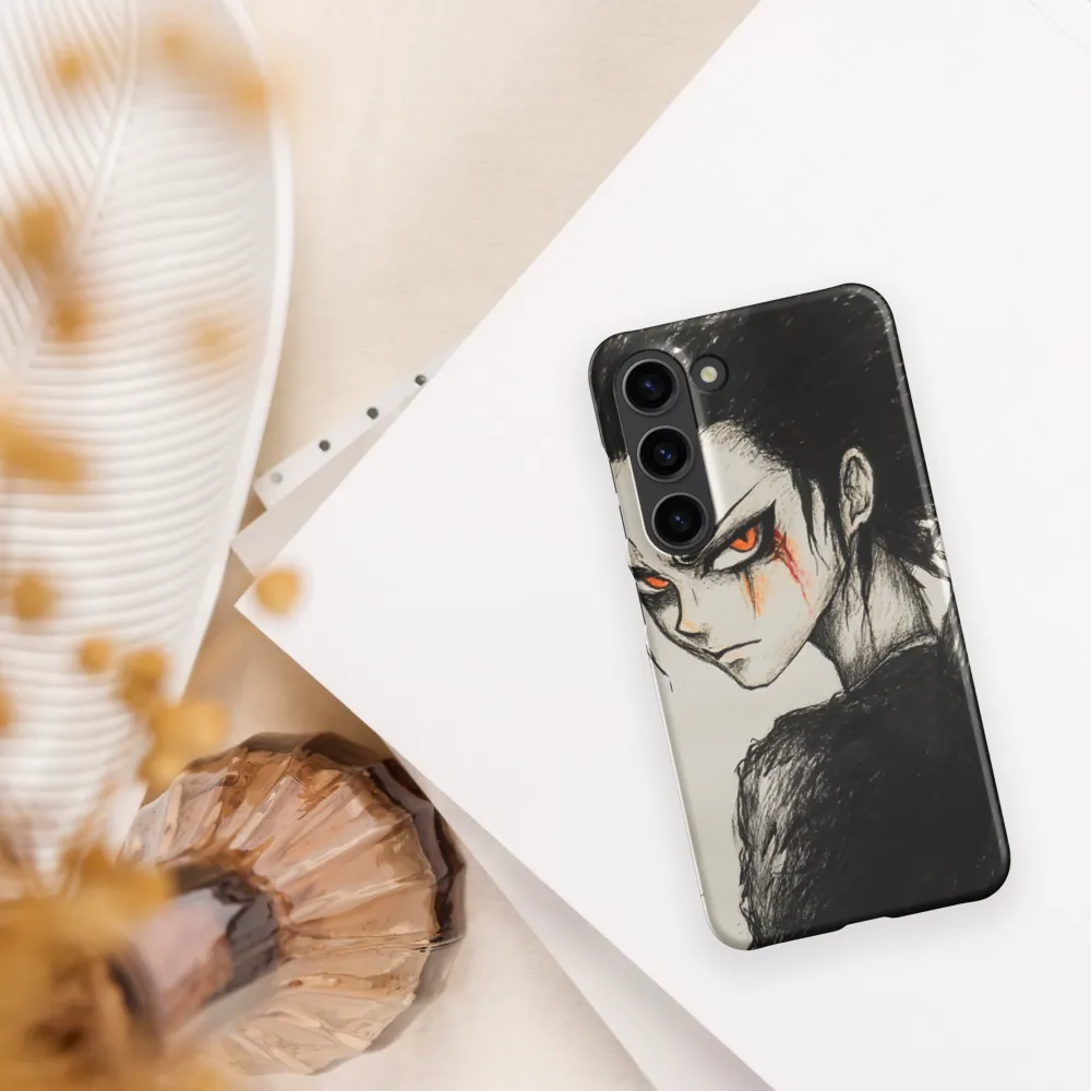 Fiery Defiance | Phone Case |  S23 | Snap Case | Matte