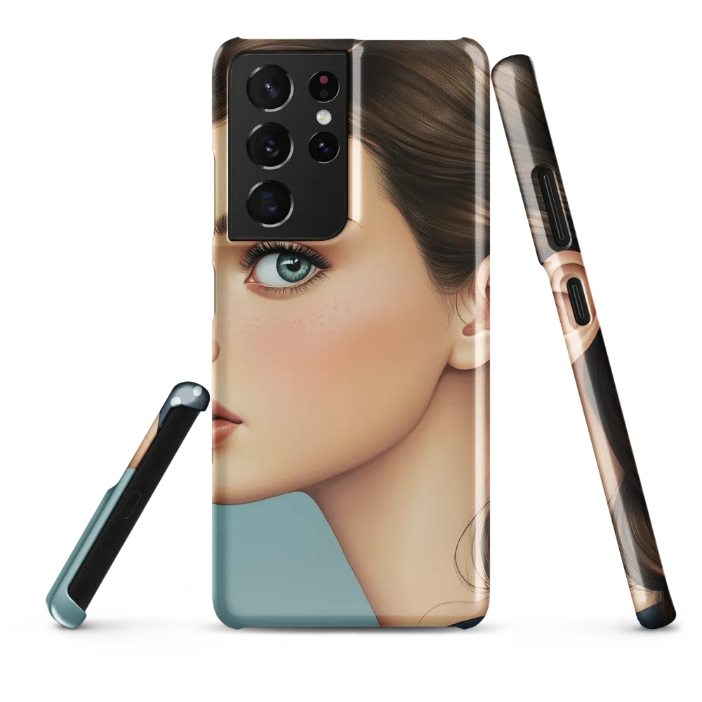 Captivating Gaze: A Modern Portrait