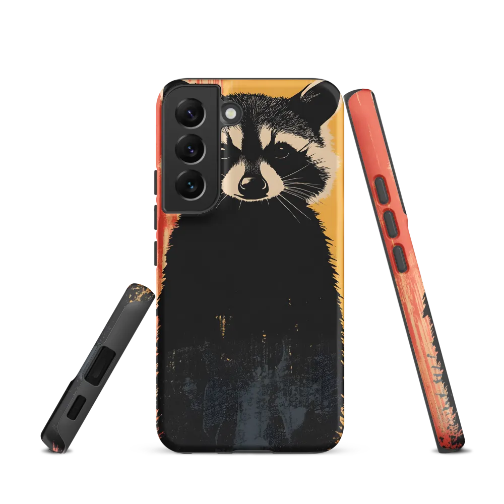 Whimsical Raccoon Portrait