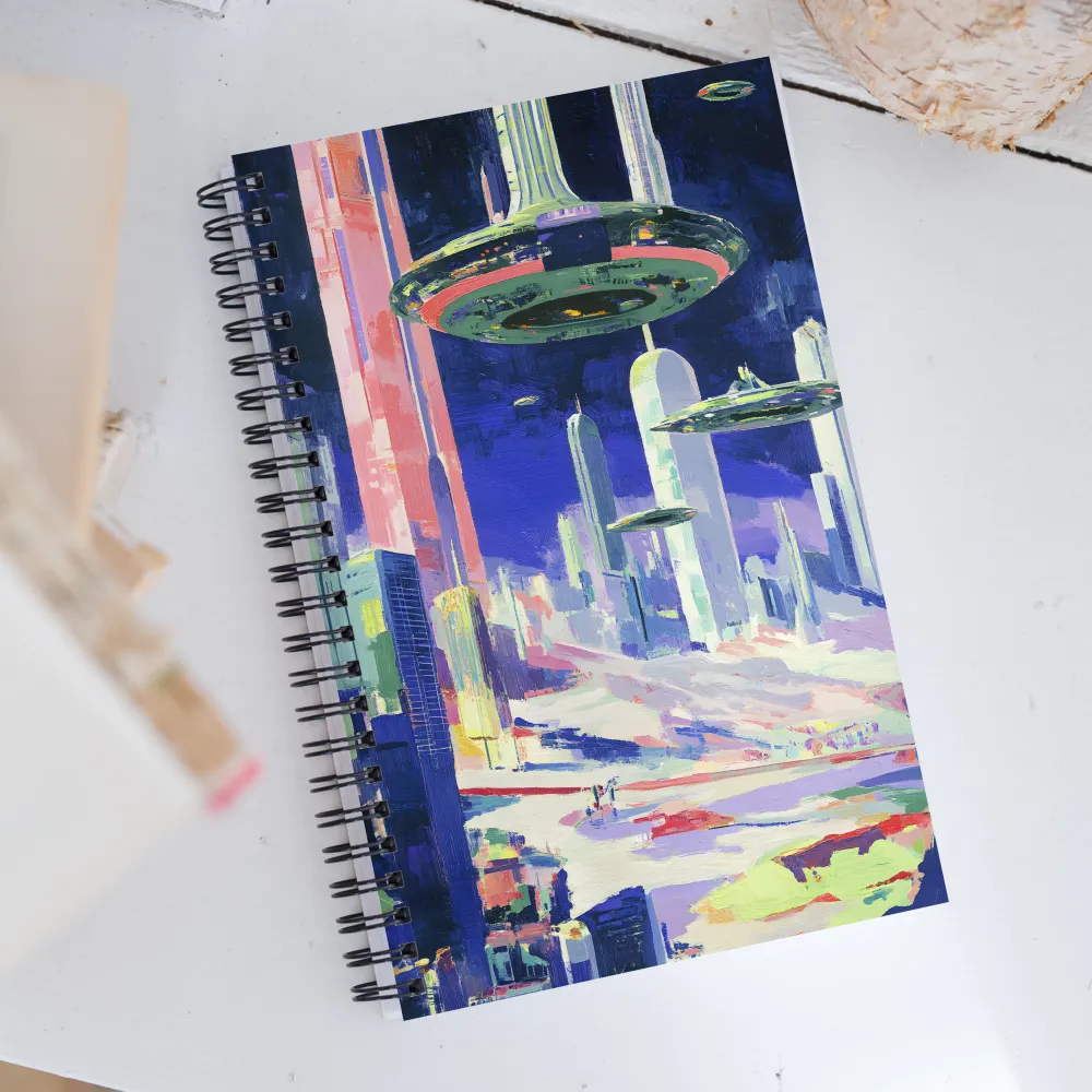 Visions of Tomorrow | Spiral Notebook