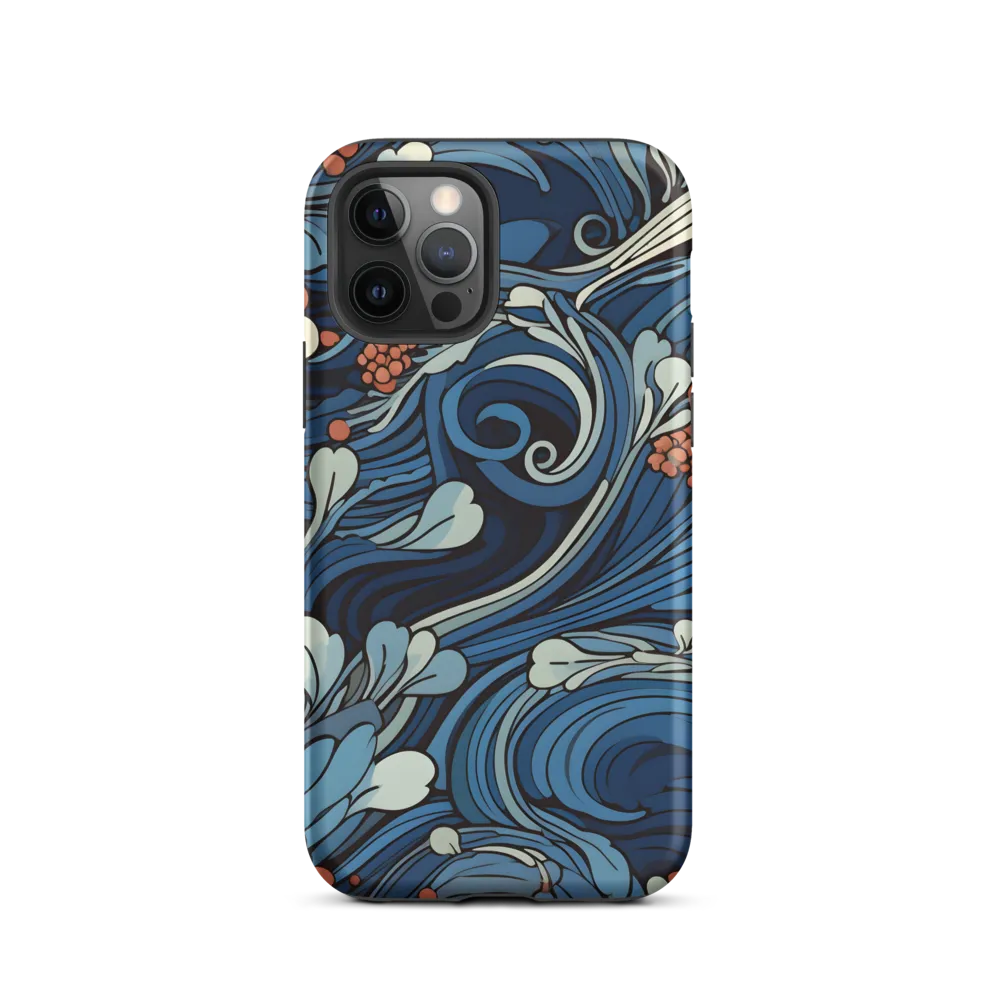 Nature's Elegance: An Oceanic Tapestry | Phone Case |  12 Pro | Tough Case | Matte