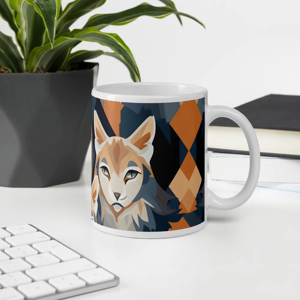 Elegance in Geometry: The Foxes | Mugs | Multiple Sizes & Colors