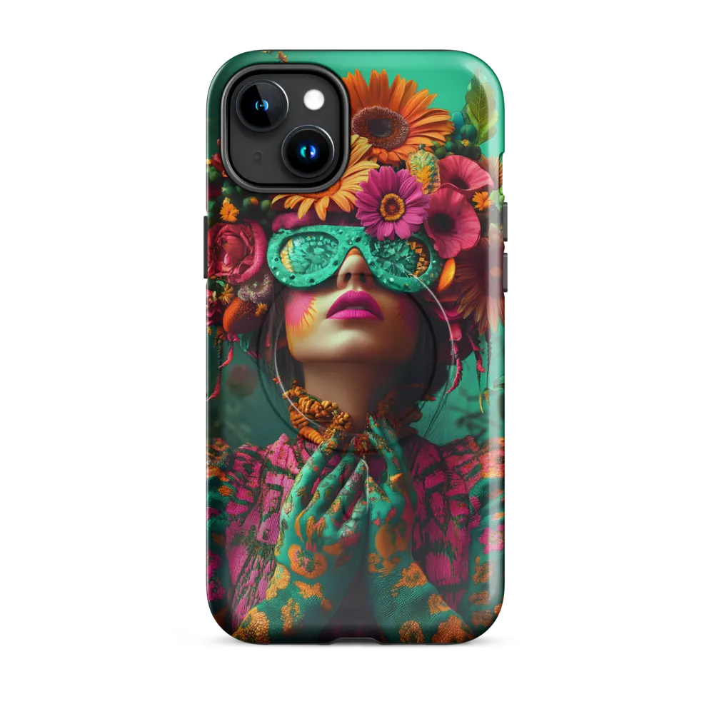 Floral Reverie | Phone Case |  15 Plus | MagSafe® Tough Case | Glossy