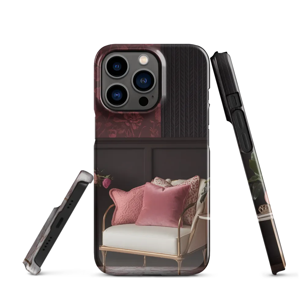 Elegance in Contrast: A Modern Interior Design | Phone Case |  13 Pro | Snap Case | Glossy