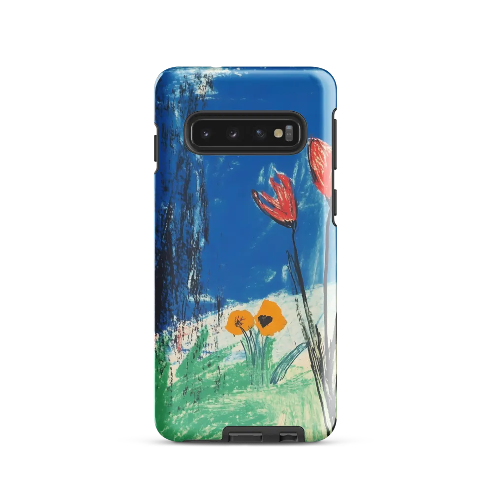 Joyful Blossoms in Blue