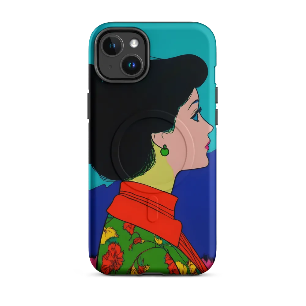 Whispers of Color: A Pop Art Portrait