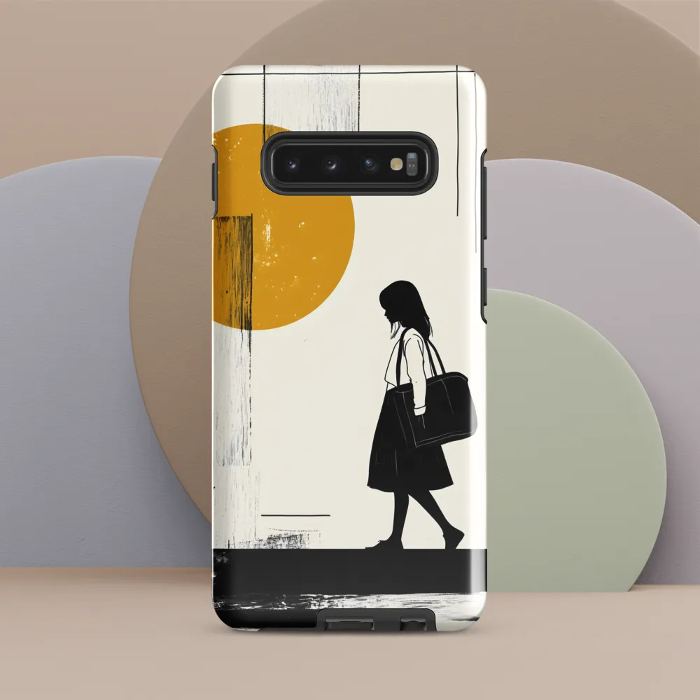 Silent Steps | Phone Case |  S10 Plus | Tough Case | Glossy