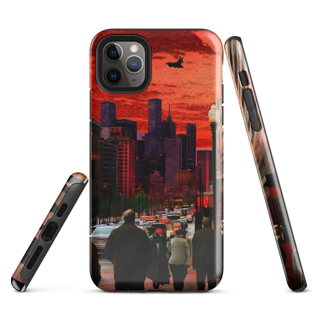 Urban Reverie: Stratospheric Shadows | Phone Case |  11 Pro Max | Tough Case | Glossy