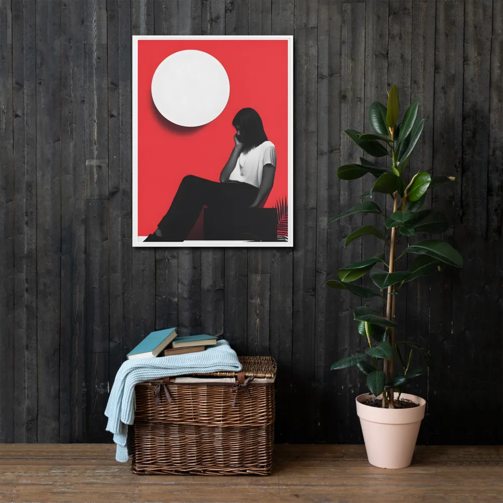 Contemplation in Red