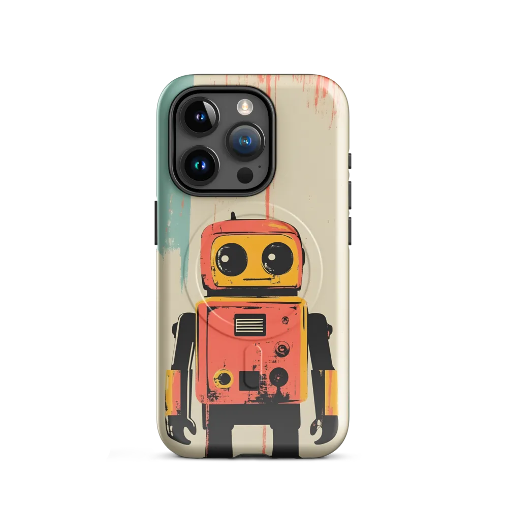 Retro Robot Charm