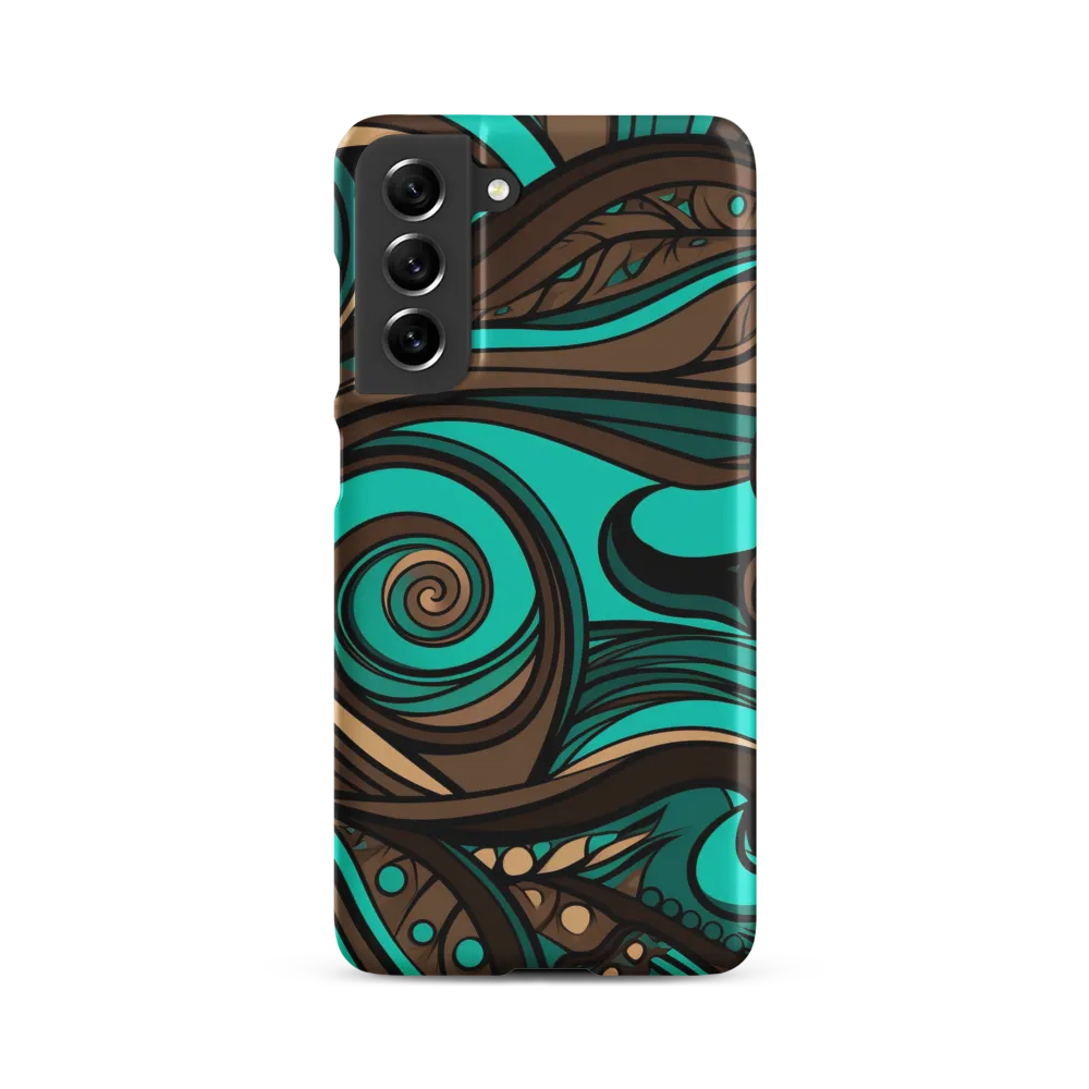 Fluctuating Currents | Phone Case |  S21 FE | Snap Case | Matte