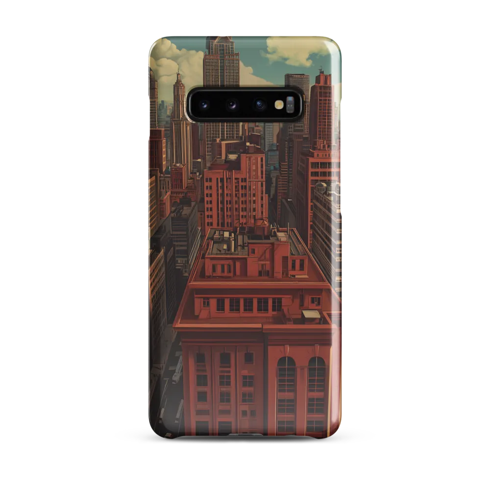 Urban Reverie: A Journey Through the City | Phone Case |  S10 Plus | Snap Case | Glossy