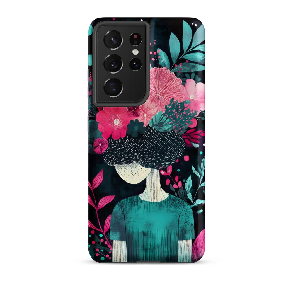 Floral Harmony: A Portrait of Serenity