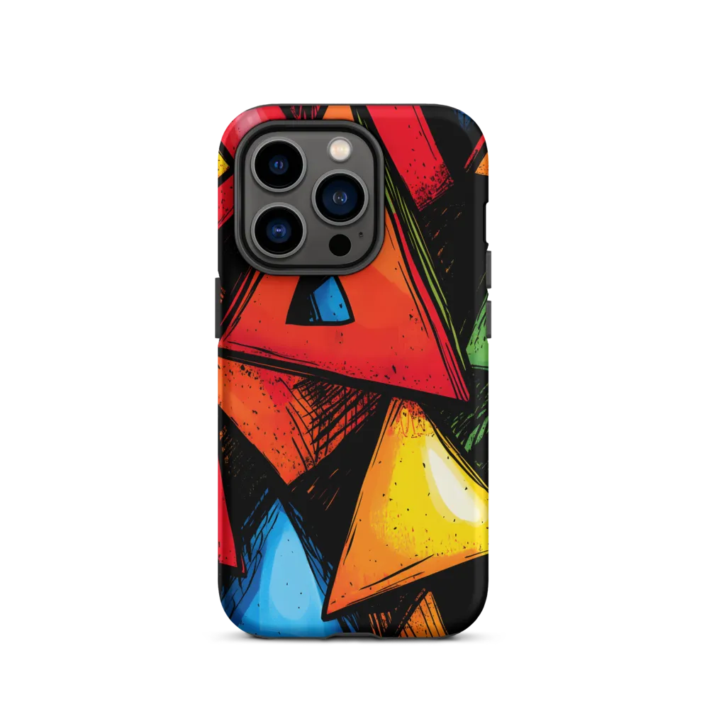 Vibrant Triangles in Abstract Harmony