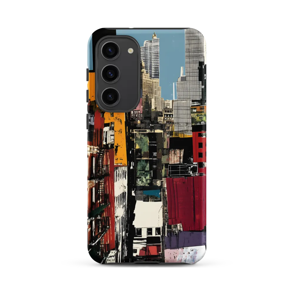 Urban Collage: A Vivid Cityscape