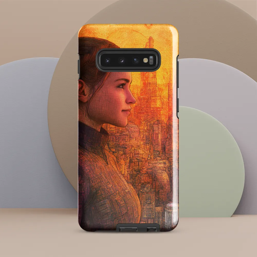 Ascent Towards Tomorrow | Phone Case |  S10 Plus | Tough Case | Glossy