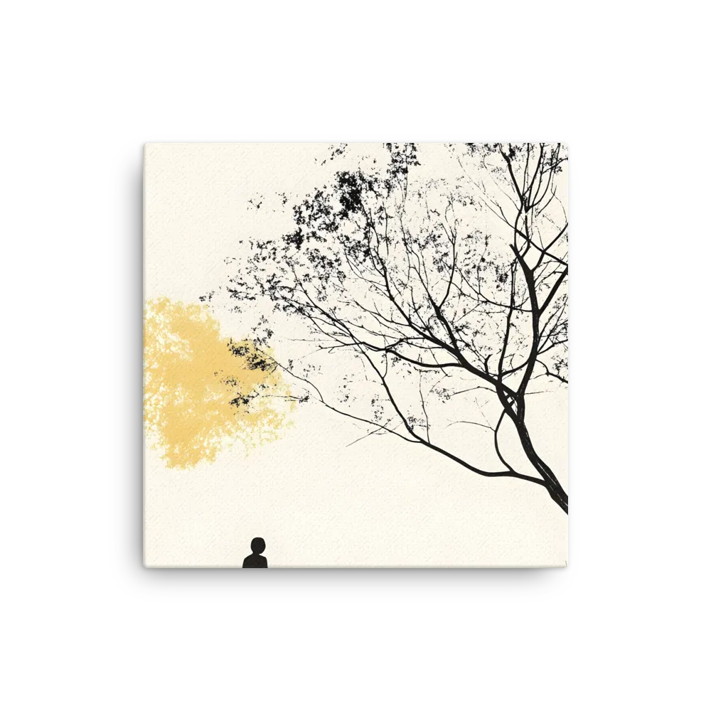 Whispers of Solitude | Thin Canvas | 16″×16″
