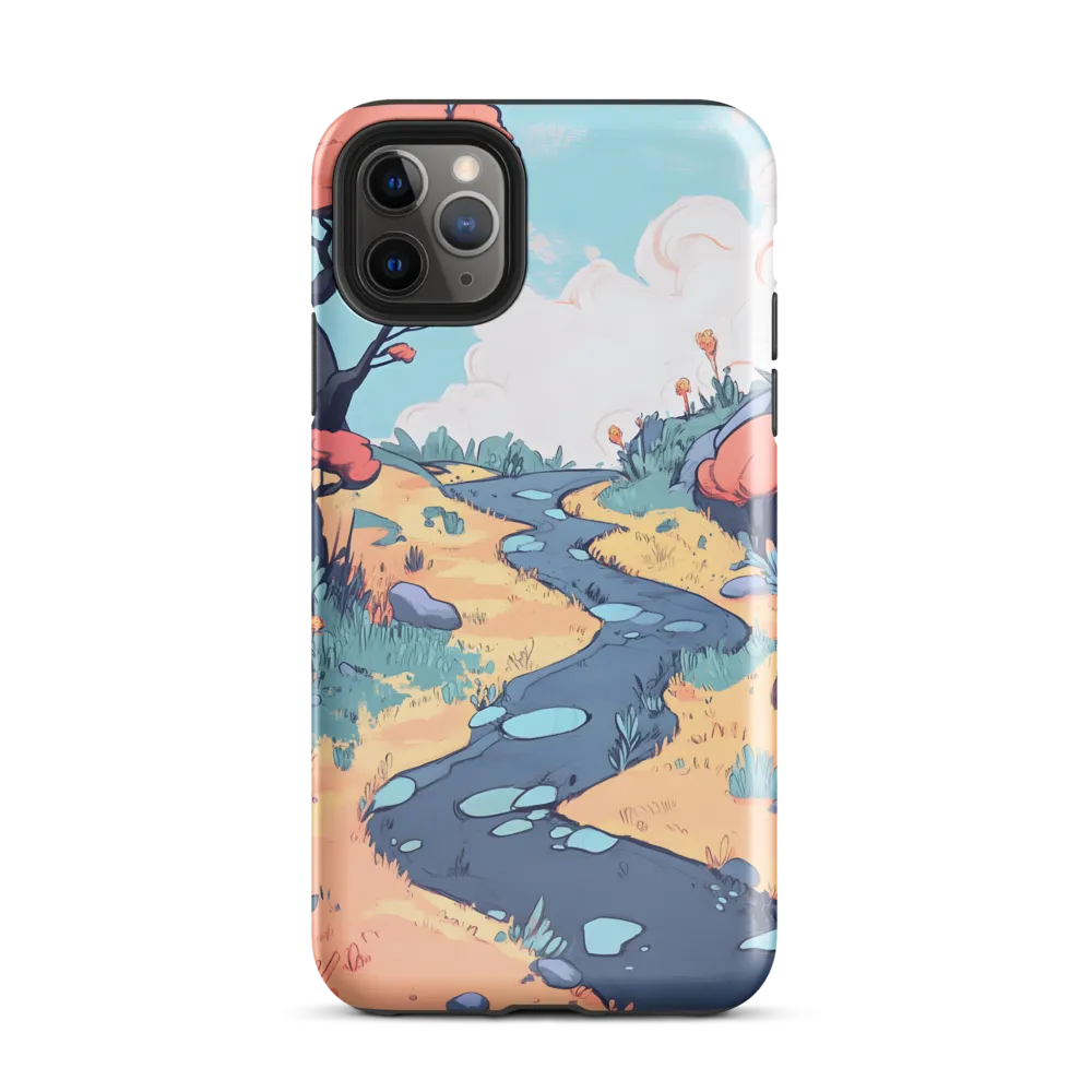 Whimsical Pathway through Enchanted Hills | Phone Case |  11 Pro Max | Tough Case | Glossy