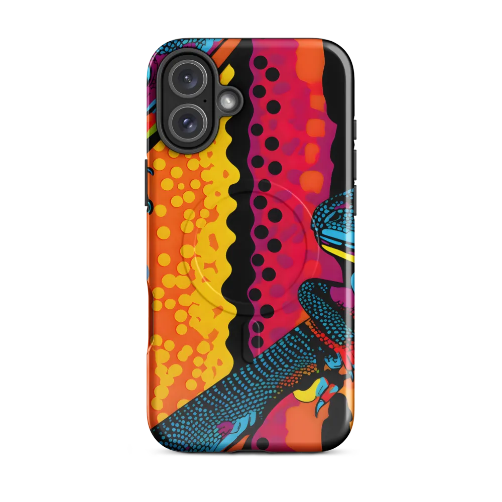 Colorful Encounters: The Playful Geckos