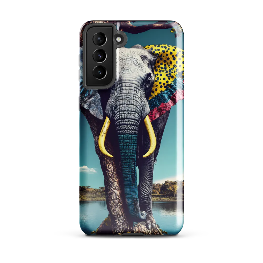 Playful Elegance: The Surreal Elephant