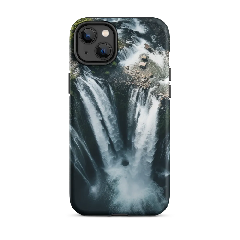 Nature's Power: The Cascading Waterfall | Phone Case |  14 Plus | Tough Case | Matte