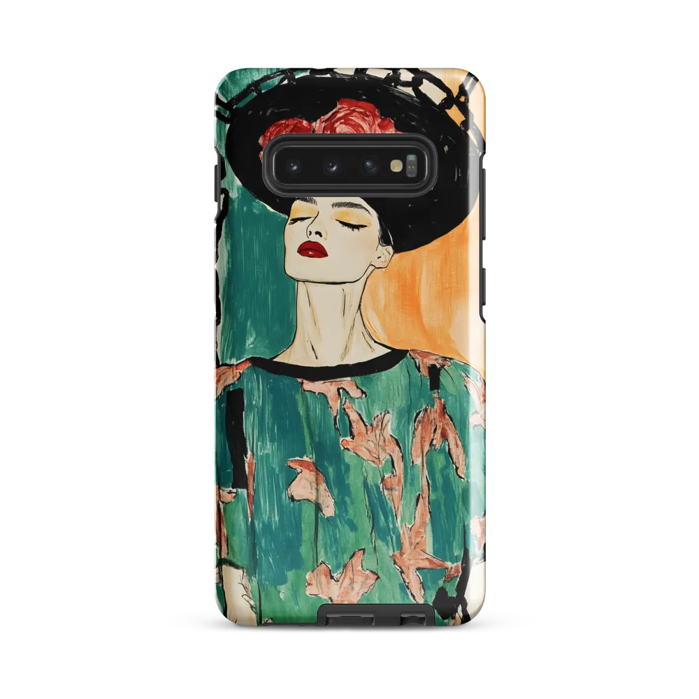 Portrait of Elegance | Phone Case |  S10 Plus | Tough Case | Glossy