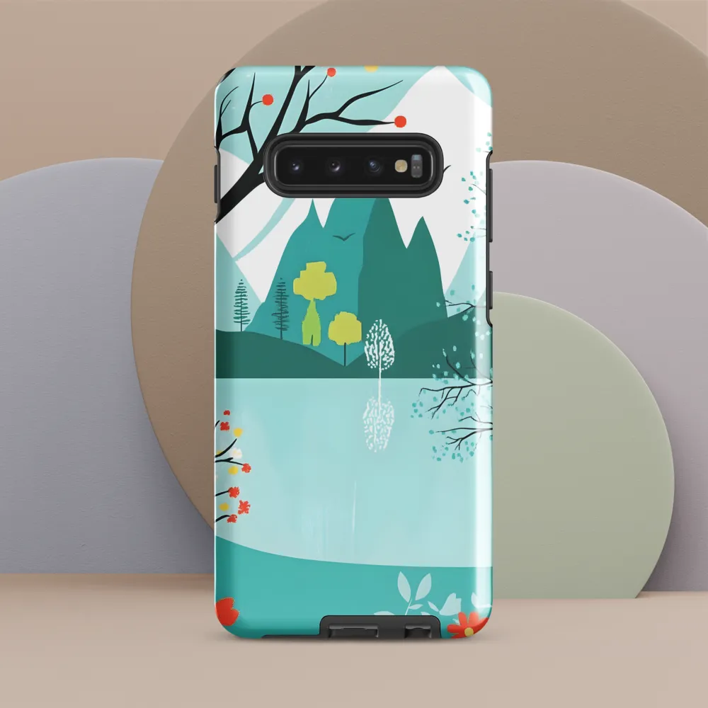 Whispers of Serenity | Phone Case |  S10 Plus | Tough Case | Glossy