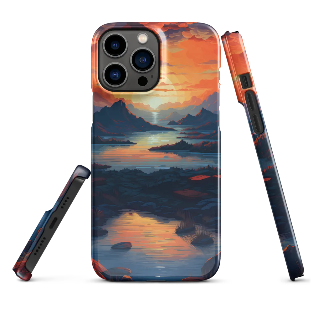 Ethereal Evening: A Digital Dusk