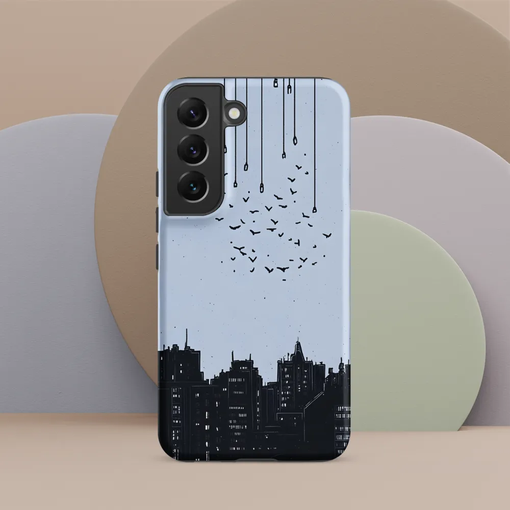 Elevated Serenity: A Minimalist Cityscape