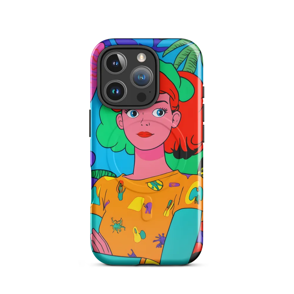 Tropical Vibes: A Playful Portrait
