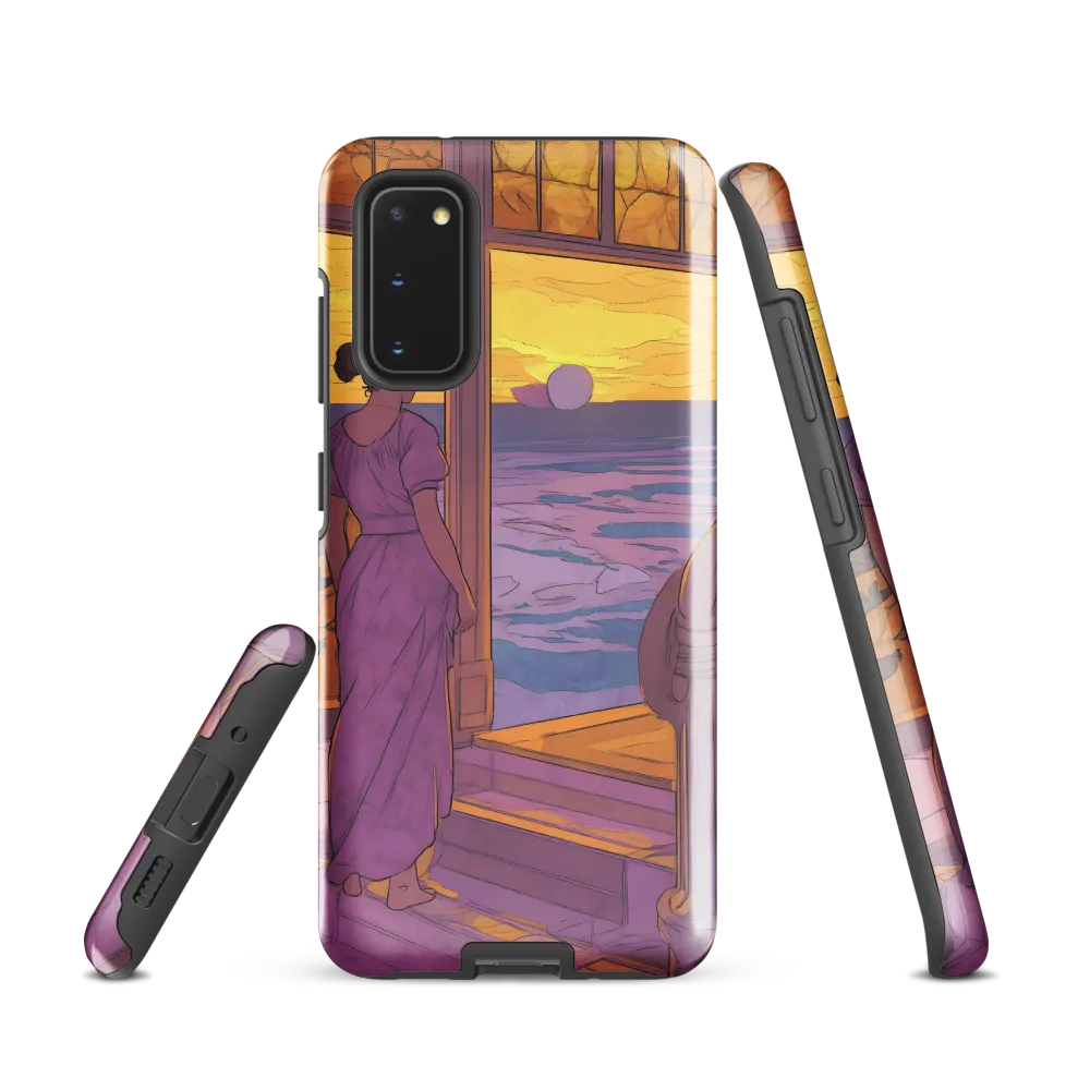 Whispers of the Sunset | Phone Case |  S20 | Tough Case | Glossy