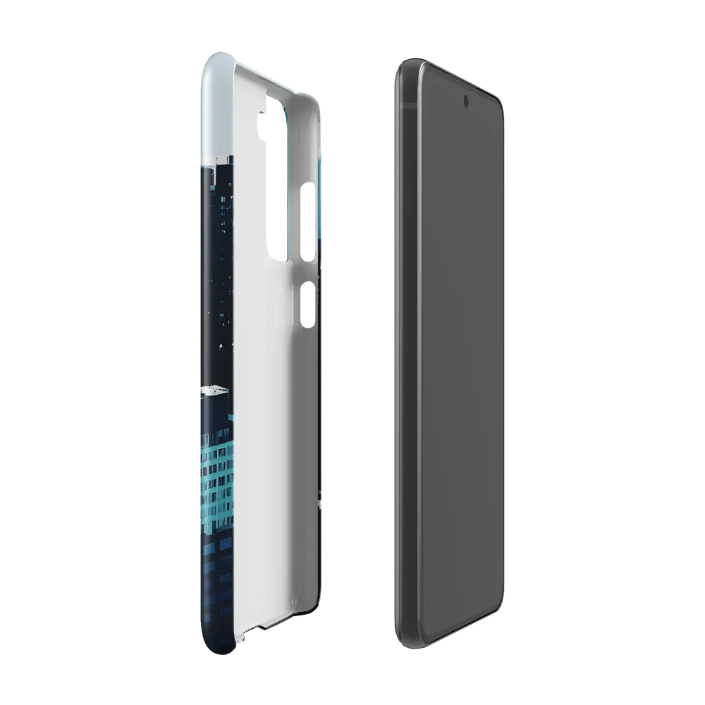 Urban Serenity: A Minimalist Cityscape