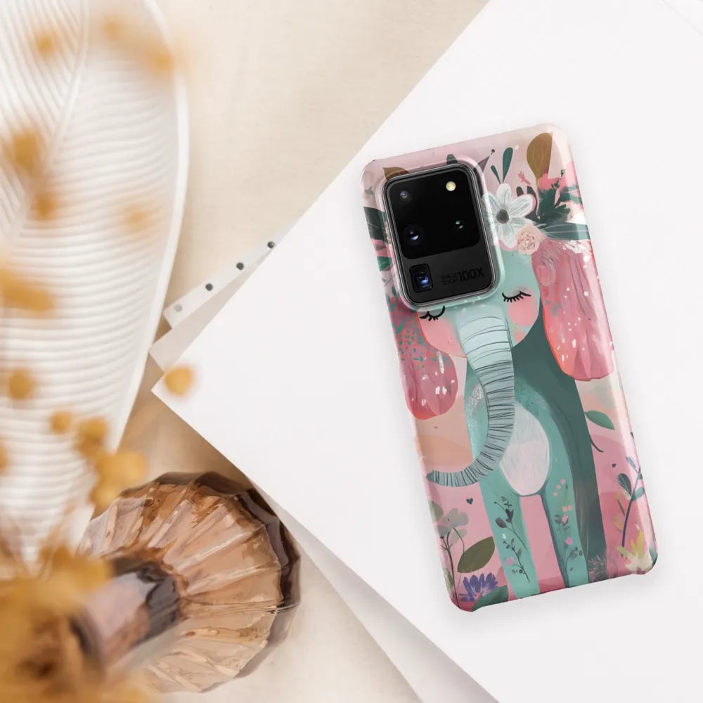 Whimsical Elephant in Bloom