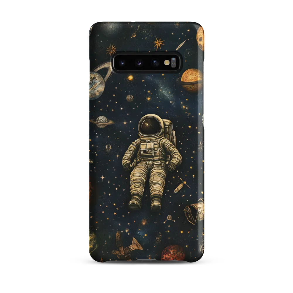 Cosmic Voyage: An Astronaut's Solitude