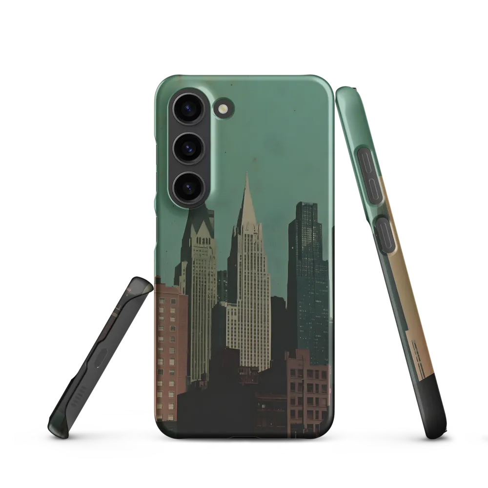 Urban Nostalgia: A Retro Cityscape