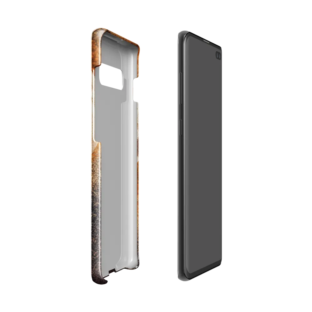 Luminous Serenity: The Enchanted Moon | Phone Case |  S10 | Snap Case | Glossy