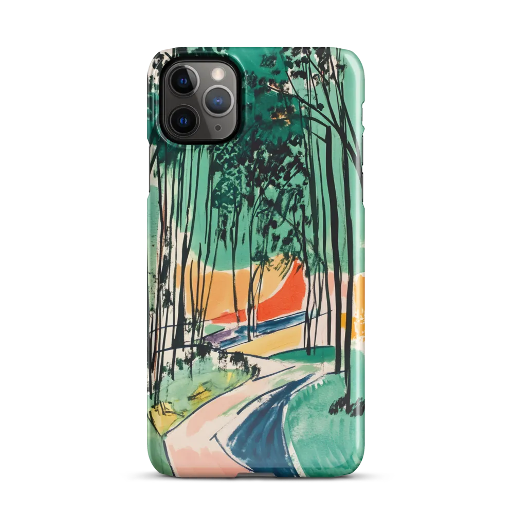 Winding Path Through the Forest | Phone Case |  11 Pro Max | Snap Case | Glossy