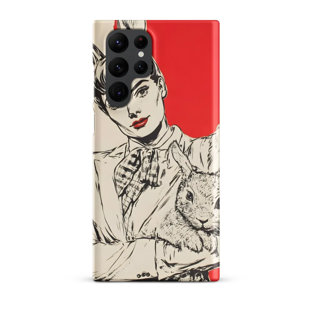 Whimsical Elegance: The Rabbit Lady