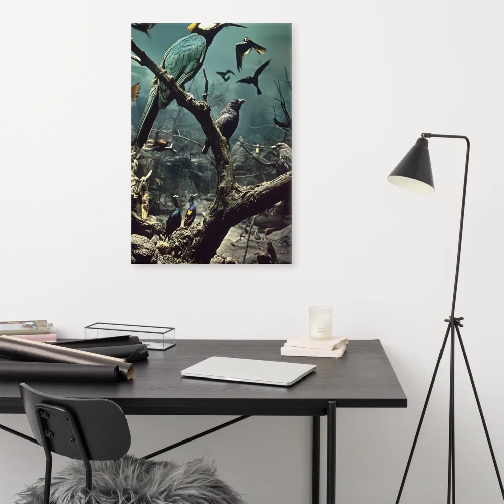 Whispers of the Avian Realm | Canvas | 24″×36″
