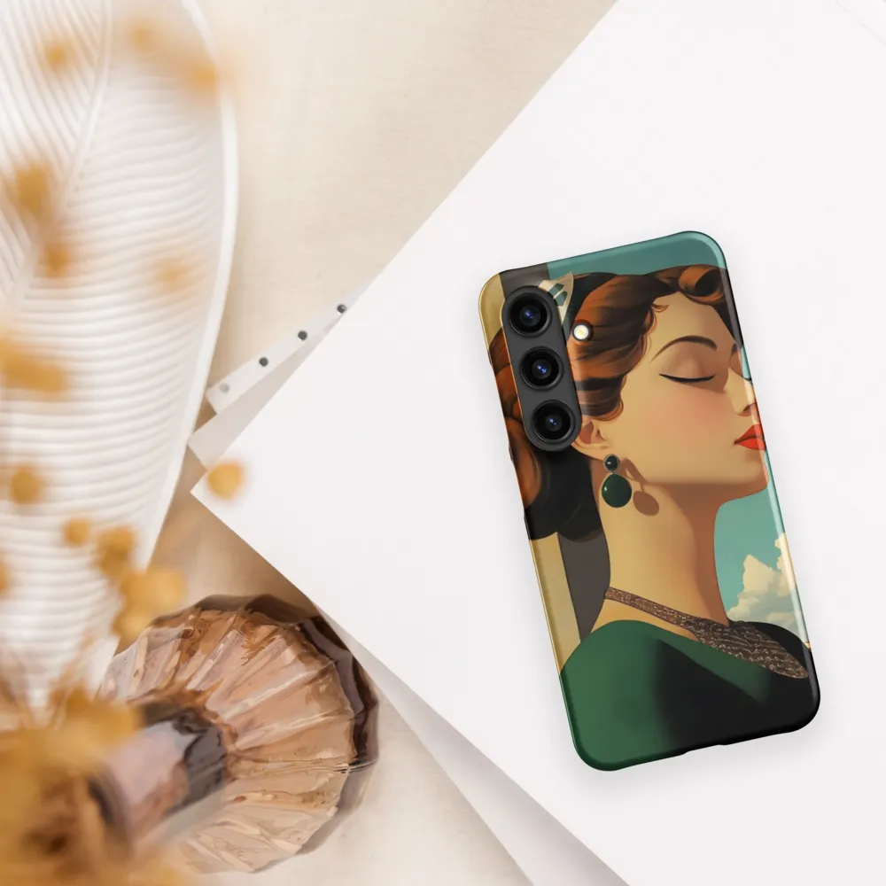 Elegance in Art Deco: A Portrait of Grace