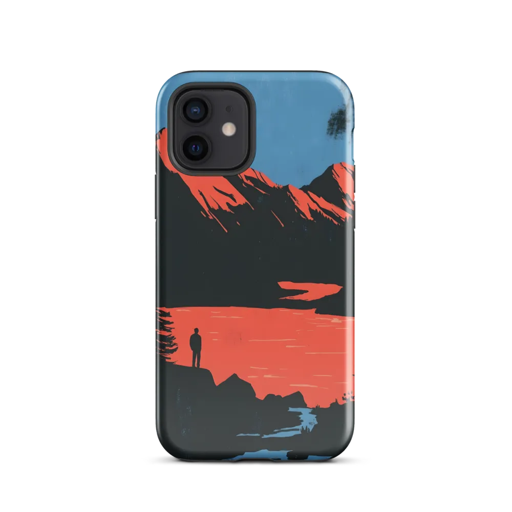 Serenity in Contrast | Phone Case |  12 | Tough Case | Glossy