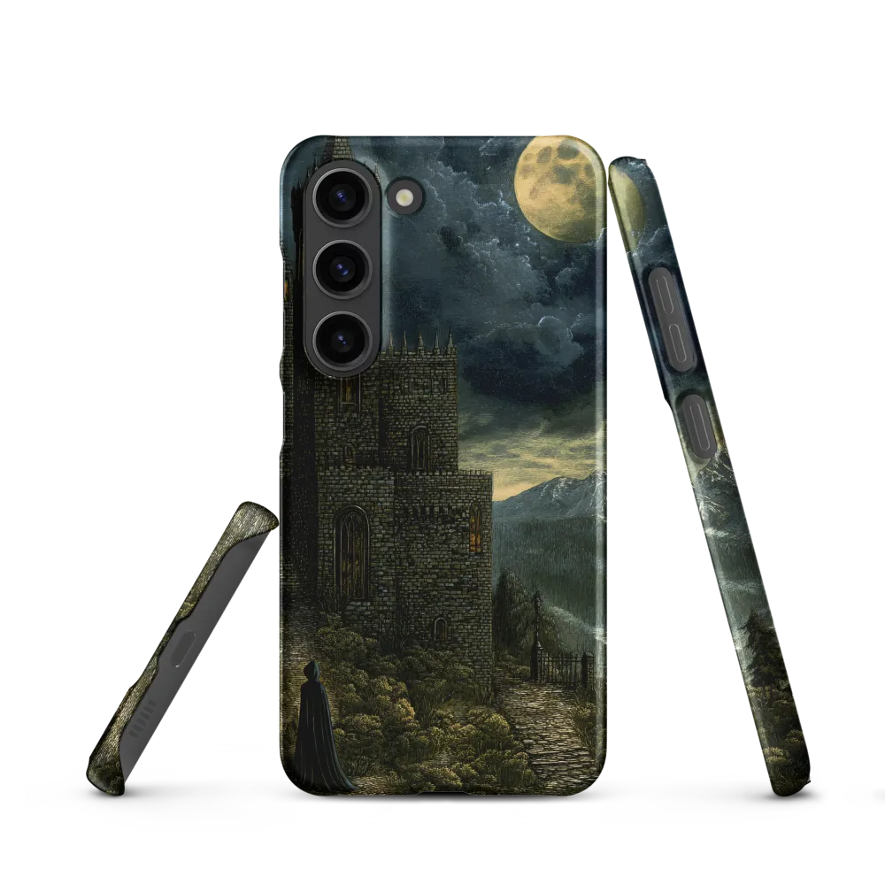 Whispers of the Moonlit Castle | Phone Case |  S23 | Snap Case | Matte