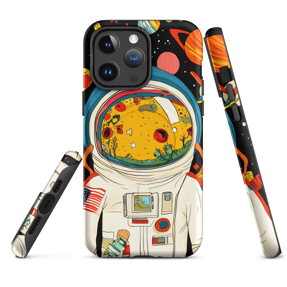 Cosmic Curiosity: Journey Within the Helmet