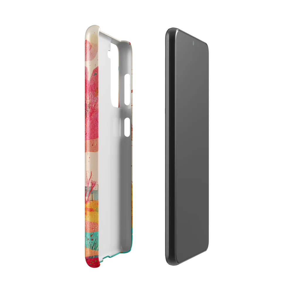 Whispers of a Colorful Tree | Phone Case |  S21 | Snap Case | Glossy
