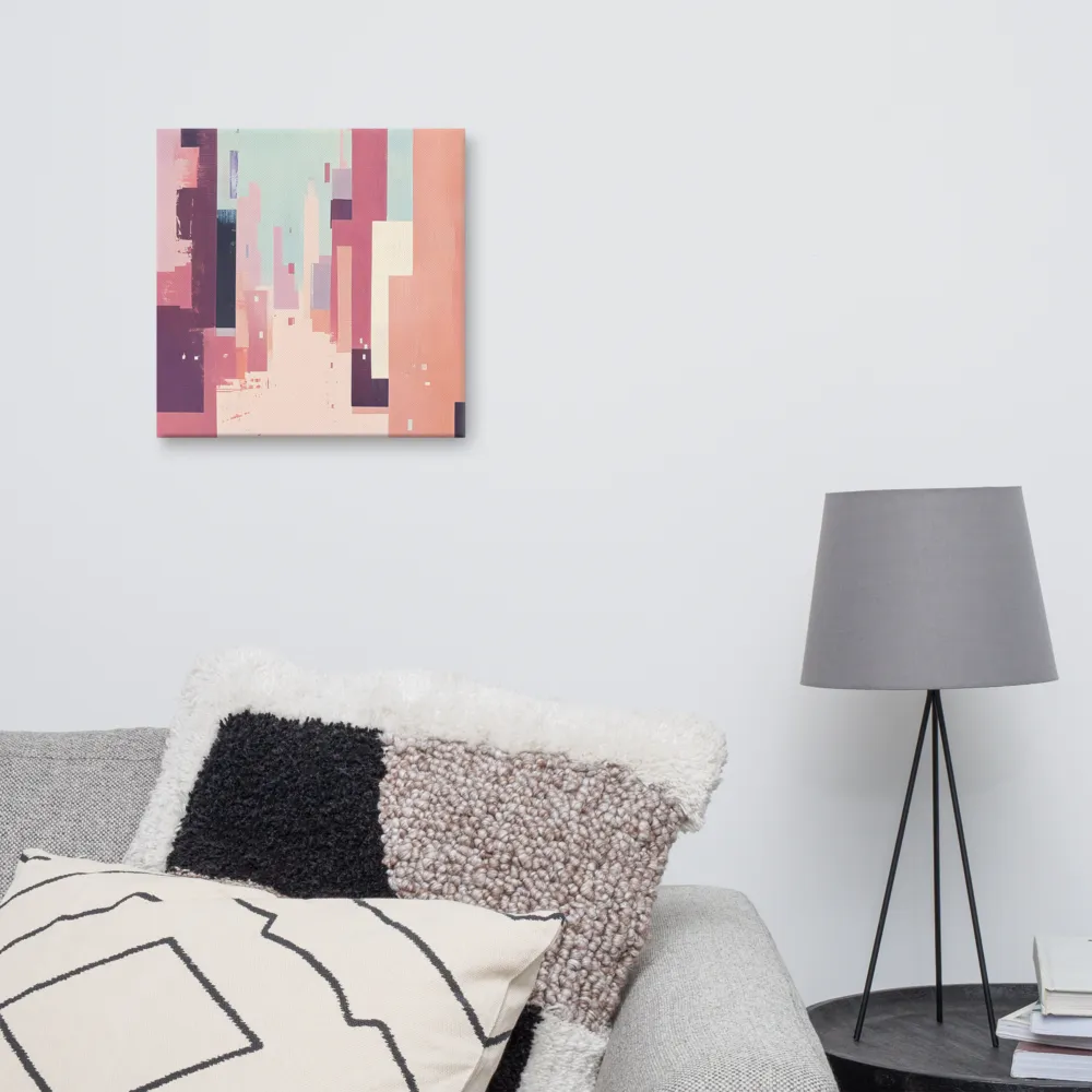 Tranquil Cityscape | Canvas | 16″×16″