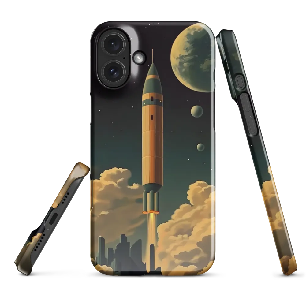 Journey Through the Cosmic Frontier | Phone Case |  16 Plus | Snap Case | Glossy